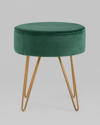 Пуф Спейси велюр Зеленый_3