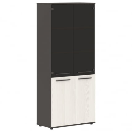 Шкаф комбинированный EDIS EHCS 85.2 Ясень Траун Мокко Мокко_0