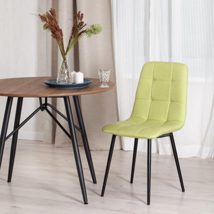 Стул CHILLY MAX ткань/металл, 45 х 54 х 90 см , фисташковый 64/черный_8