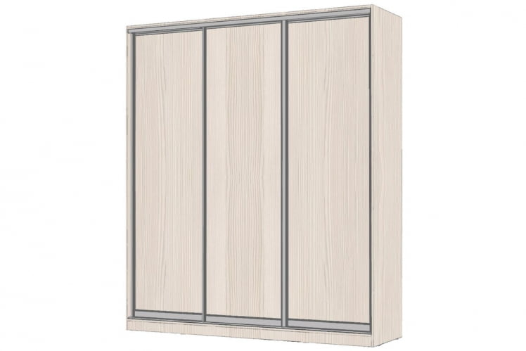 Шкаф-купе 3-х дверный Виктория 2000х584х2300, Бодега светлая 20ДЛДЛДЛ-ПЯШШ-Бс 310-3117_0