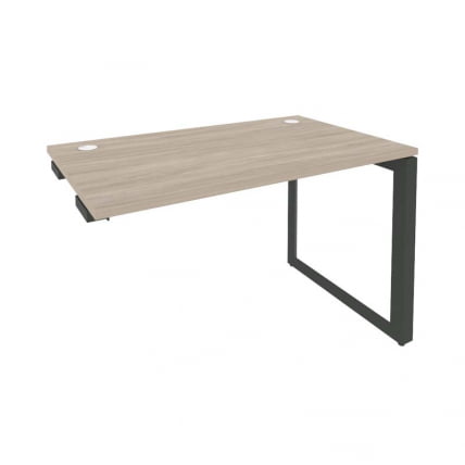 Стол-приставка на О-образном м/к к опорным элементам ONIX O.MO-SPR-2.7 Дуб Аттик/Антрацит_0