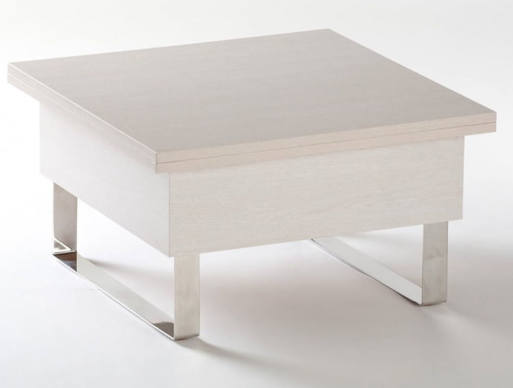 Стол трансформер Piccolo Выбеленный дуб_0