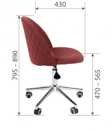 Компьютерное кресло CHAIRMAN HOME 118 Бежевый_4