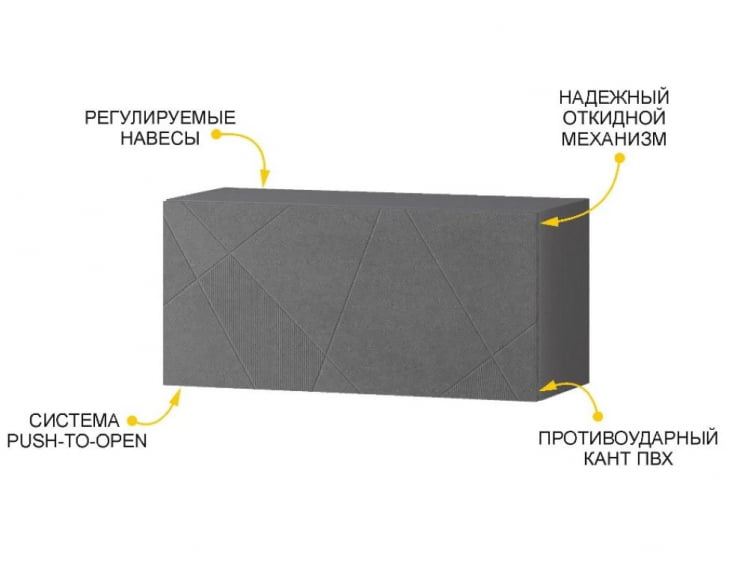Полка навесная Джерси 602.41_2