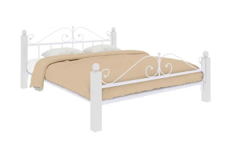 Кровать Диана Lux plus 1600х2000 Белая_0