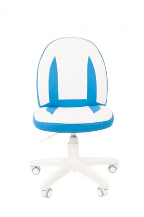 Детское кресло CHAIRMAN KIDS 122 Белый-голубой_1