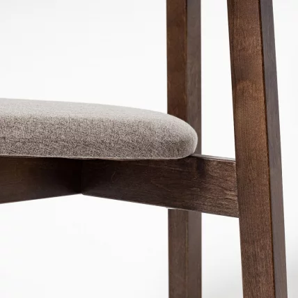 Стул с мягким сиденьем Вега Terracota жаккард Дуб золотой_3