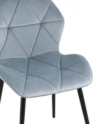 Стул Эдвин велюр пыльно-голубой 4 шт_7
