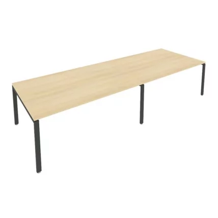 Переговорный стол (2 столешницы) Metal System Б.ПРГ-2.5 Акация/Антрацит_0