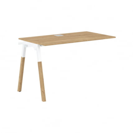 Рабочая станция Forta FIST 1167 Дуб Гамильтон Белый премиум_0