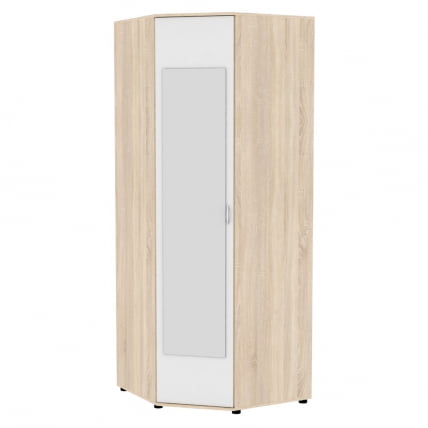 Шкаф распашный Алиса (H6_M2) 2230х854х854 ручка скоба 96мм (ДСС-Белый)_0