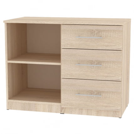 Комод Калисто(K12)699х902х468ручкарейлинг160мм(Венге-ДМ)_1