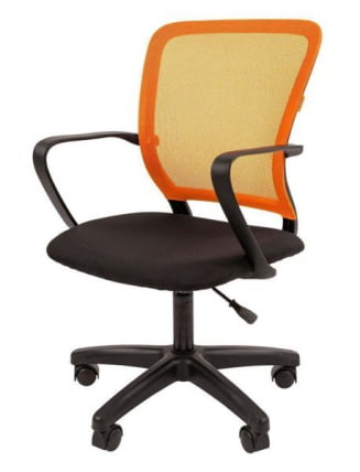 Офисное кресло CHAIRMAN 698ЛТ, ткань стандарт/сетчатый акрил, оранжевый (копия 4538210) / 698LT,_0
