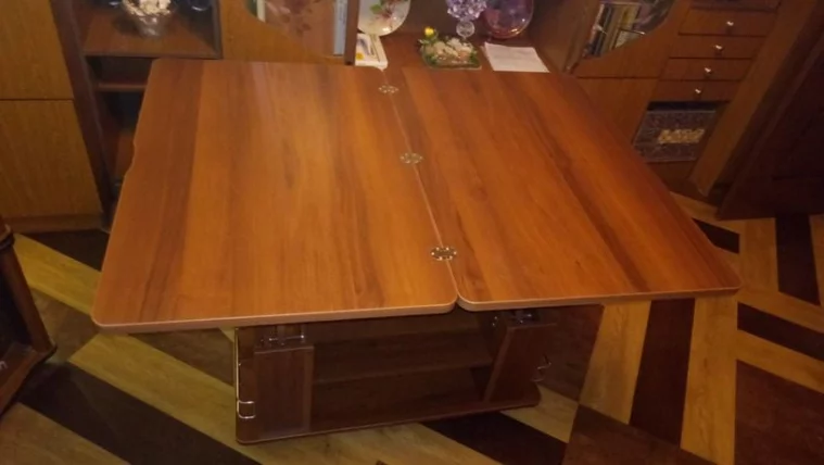 Журнальный стол-трансформер Агат 23 орех пегас_6