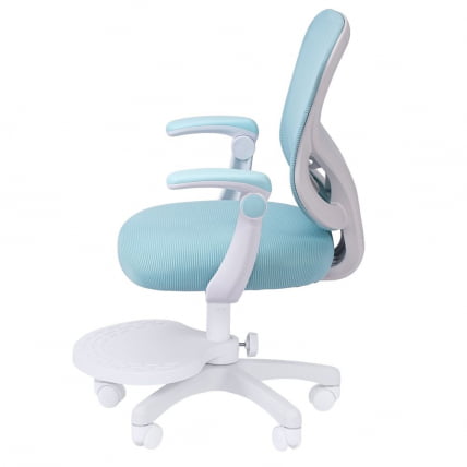 Детское кресло CHAIRMAN KIDS CH106 с подножкой Голубой_3