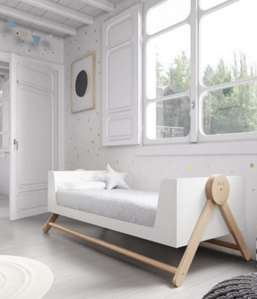 Кроватка 140x70 Micuna Swing Big White/Scandinavian_4