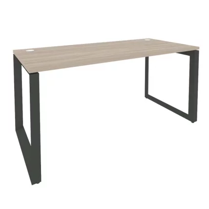 Стол рабочий на О-образном м/к ONIX O.MO-SP-4.7 Дуб Аттик/Антрацит_0