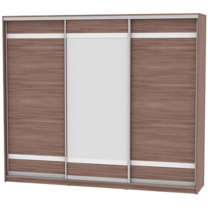 Шкаф-купе Б-220х270х60-3(ЯШТ-Д9Д10Д9) / B-220х270х60-3(ЯШТ-D9D10D9)_0