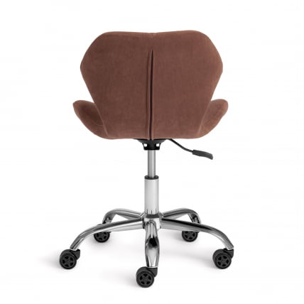 Кресло SELFI флок , коричневый, 6_3