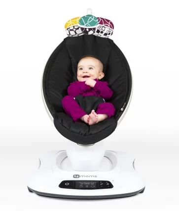 Электронное кресло-качалка 4Moms Mamaroo 4.0 Мультиплюш_3