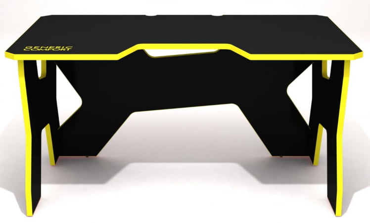 Стол геймерский Generic Comfort Gamer2/DS/NY Желтый Черный_2