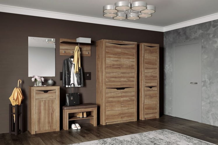 Зеркало Соренто 26 Дуб Стирлинг_1