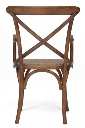 Стул с подлокотниками CROSS (mod.CB2008) дерево береза, 91х55х52см, манго (№4)_3