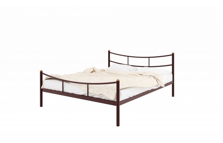 Кровать София plus 1200х2000 Коричневая_0