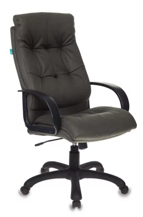 Кресло руководителя Бюрократ CH-824B/F4 Темно-серое_0