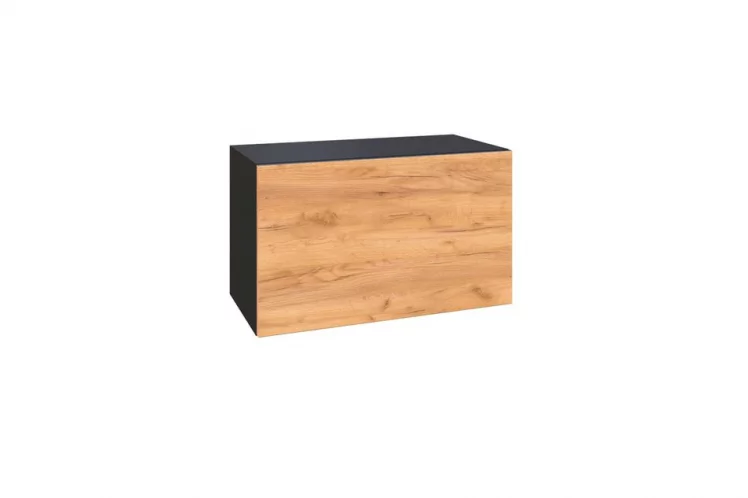 Шкаф кухонный 600 горизонтальный Шервуд ЛД 281.710.000.044 Черный Дуб золотой_0