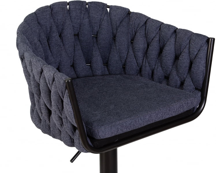 Стул барный DOBRIN LEON Синяя ткань LAR-275-29_6