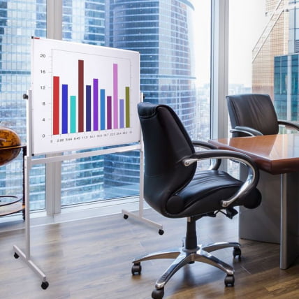 Доска-флипчарт магнитно-маркерная НА СТЕНДЕ BRAUBERG 2-сторонняя (90х120 см)_12