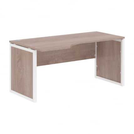 Стол письменный левый XTEN-QP XQPCET 169 L Дуб Сонома Белый_0