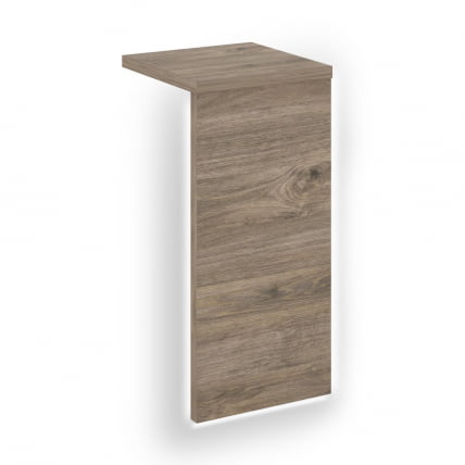 Накладка с подсветкой прямая высокая для О.R-F.MP.V-78 ONIX О.R-NP.V-78.1.S Тиквуд Темный_0