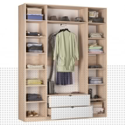 Шкаф распашный Р-230х180х45-2-ТР-М(ЯАС) / R-230х180х45-2-TR-M(ЯАС)_1