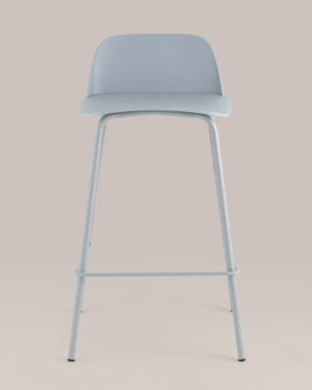 Стул полубарный Mist Серо-голубой_1