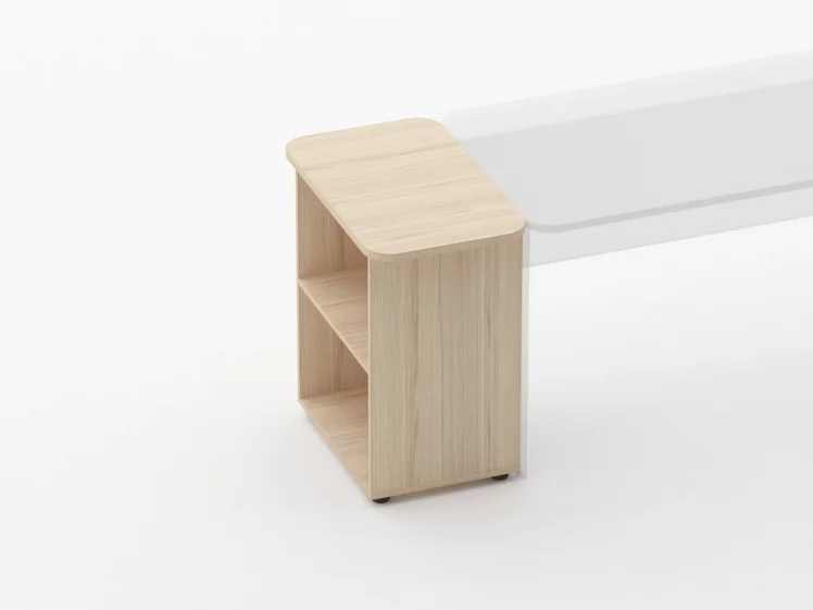 Тумба приставная к столу Glassy 3.18.10 Туя_1