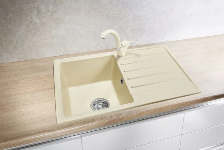 Кухонная мойка STANDART 7602 Белый_1