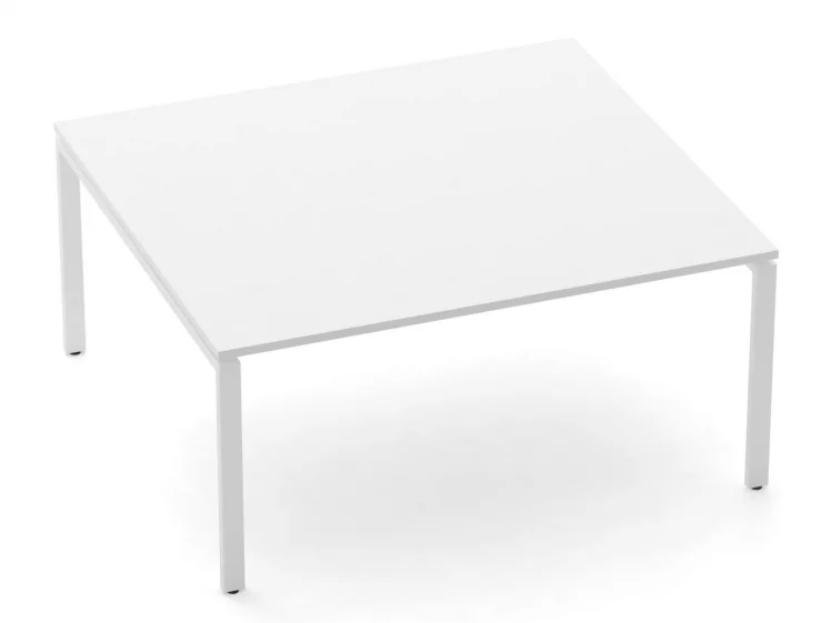Стол для переговоров Deka П-обр.каркас 71.145.16 Белый_0