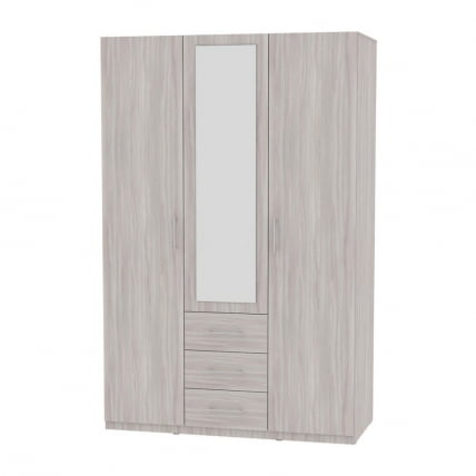 Шкаф распашный R-198х135х60-3-M(ЯШС)_0