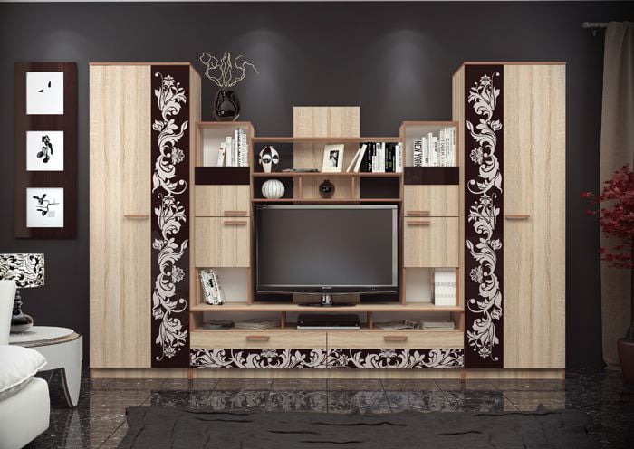 Гостиная Багира каштан_0