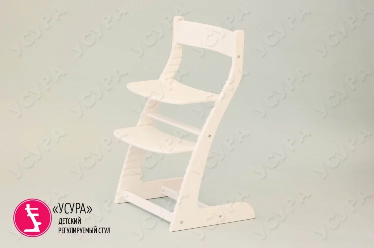 Растущий стул Усура Белый_4