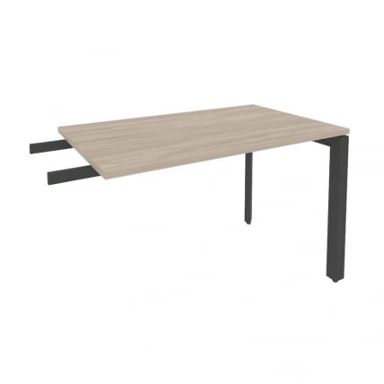 Брифинг-приставка на П-образном м/к ONIX O.MP-BR-11 Дуб Аттик/Антрацит_0