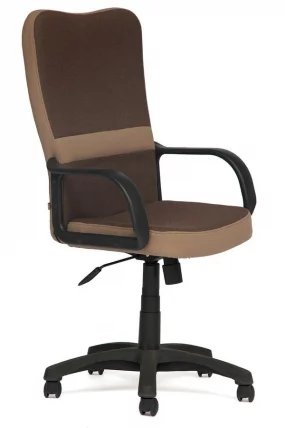 Кресло офисное СН757 Коричневое Бежевое 26/13_0