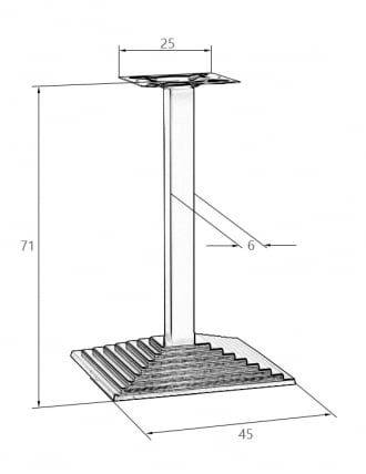 Подстолье обеденное DOBRIN GRANT_1