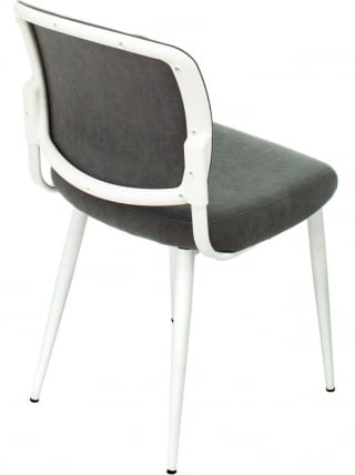 Стулья для кухни Бюрократ KF-8W white Серый 2 шт._4