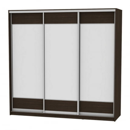 Шкаф-купе B-220х235х60-1(Венге-D8D8D8)_0