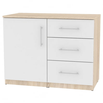 Комод Калисто(K12)699х902х468ручкарейлинг160мм(ДСС-Белый)_0