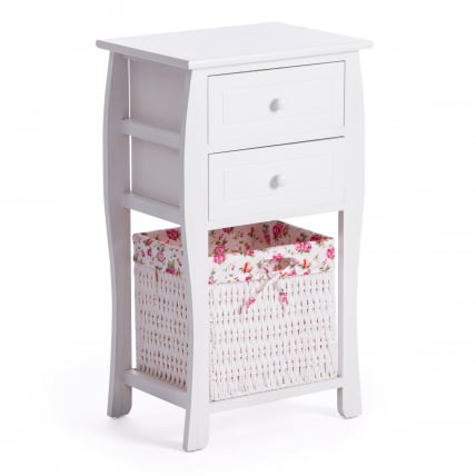Тумба с корзиной и 2 ящиками Secret De Maison ARC 2 ( mod. HX16-827 S ) Белый_0