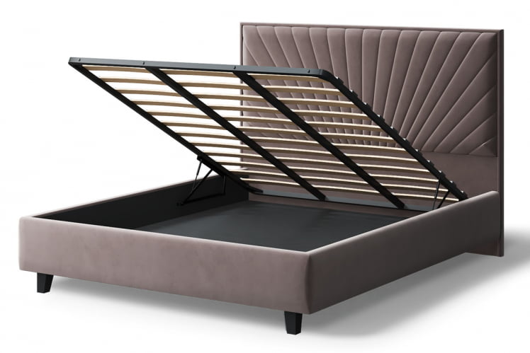 Кровать Леона, 2000x1600мм, кофе_3